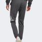 Adidas Essentials Single Jersey Tapered Badge Of Sport Men Sportswear Pant Grey