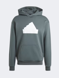 هودي ملابس رياضية للرجال من Adidas Future Icons Badge Of Sport لون Legend Ivy