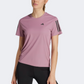 Adidas Run Tee Women Running T-Shirt Wonder Orchid