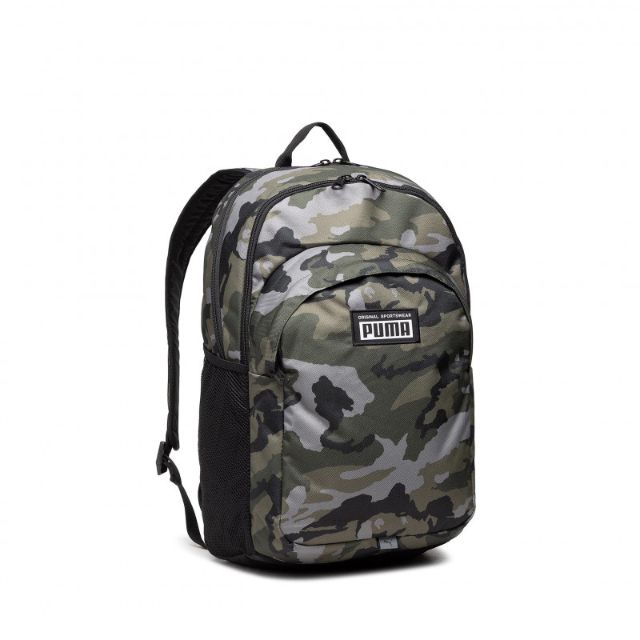 Puma Academy Backpack Unisex Lifestyle Forest Night Camo