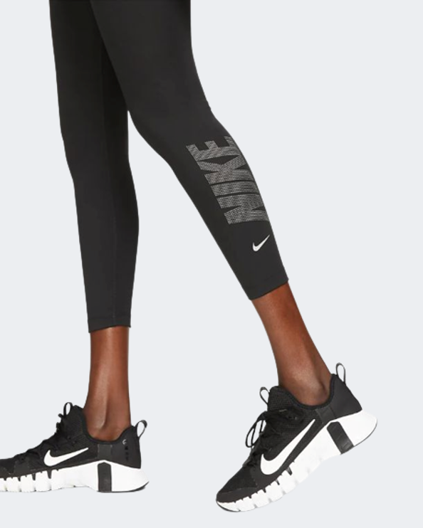 Nike Dri-Fit One Mid-Rise 7/8 Women Training Tight Black Dd5407-010