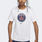 Nike Psg Crest Men Football T-Shirt White
