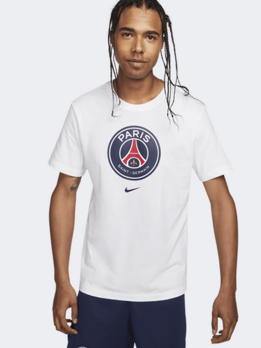 Nike Psg Crest Men Football T-Shirt White