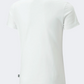 Puma Essentials+ Street Art Logo Girls Lifestyle T-Shirt White