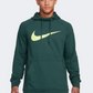 Nike Df Swoosh Men Training Hoody Jungle/Luminous