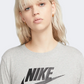 Nike Sportswear Essentials Women Lifestyle T-Shirt Grey/Black