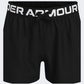 Under Armour Play Up  Girls Training Short Black/Silver