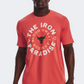 Under Armour Project Rock Iron Circle Men Training T-Shirt Vermillian