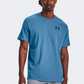 Under Armour Sportstyle Left Chest Men Training T-Shirt Cosmic Blue/Black