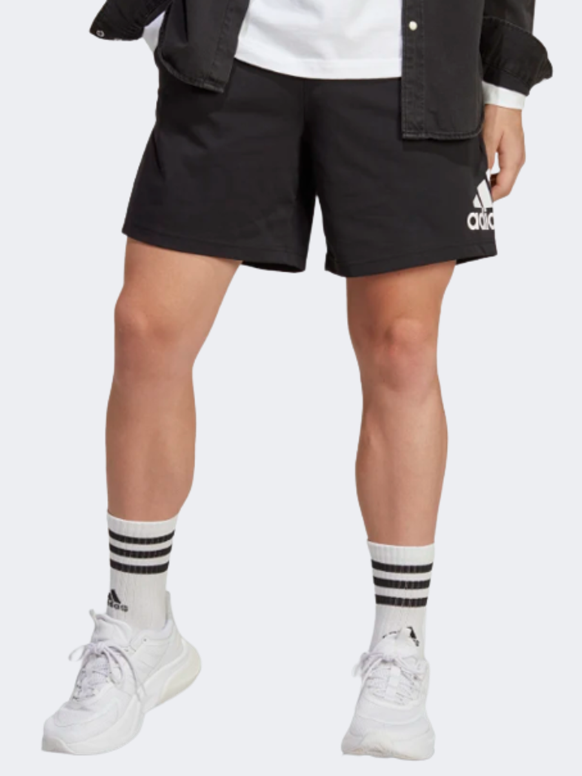 Adidas Essentials Logo Men Sportswear Short Black/White