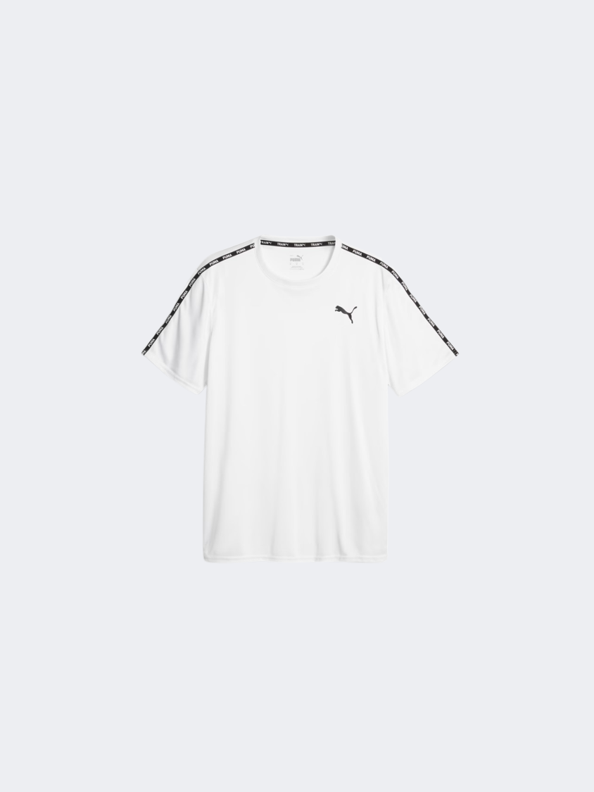 Puma Fit Taped Men Training T-Shirt White