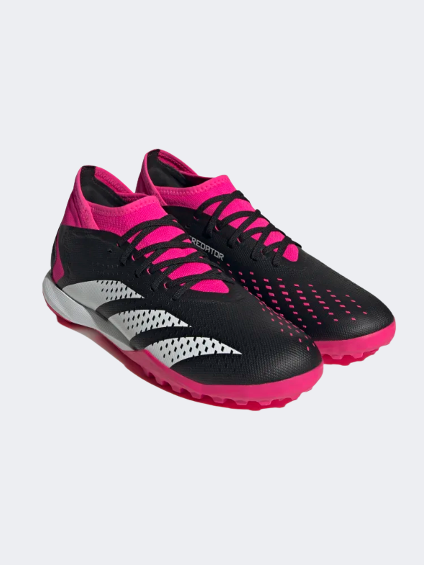Adidas Predator Accuracy.3 Unisex Turf Shoes Black/Pink