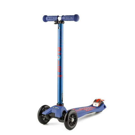 Micro Maxi Deluxe Kids Skating Scooter Blue Mmd023