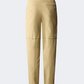 The North Face Lightning Convertible Men Hiking Pant Khaki Stone