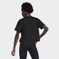 Adidas X Zoe Saldana Women Training T-Shirt Black
