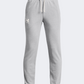 Under Armour Rival Terry Men Lifestyle Pant Gray/White
