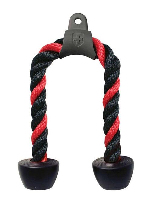 Harbinger Fitness 373100 26" Tricep Rope- Black/ Red Rope