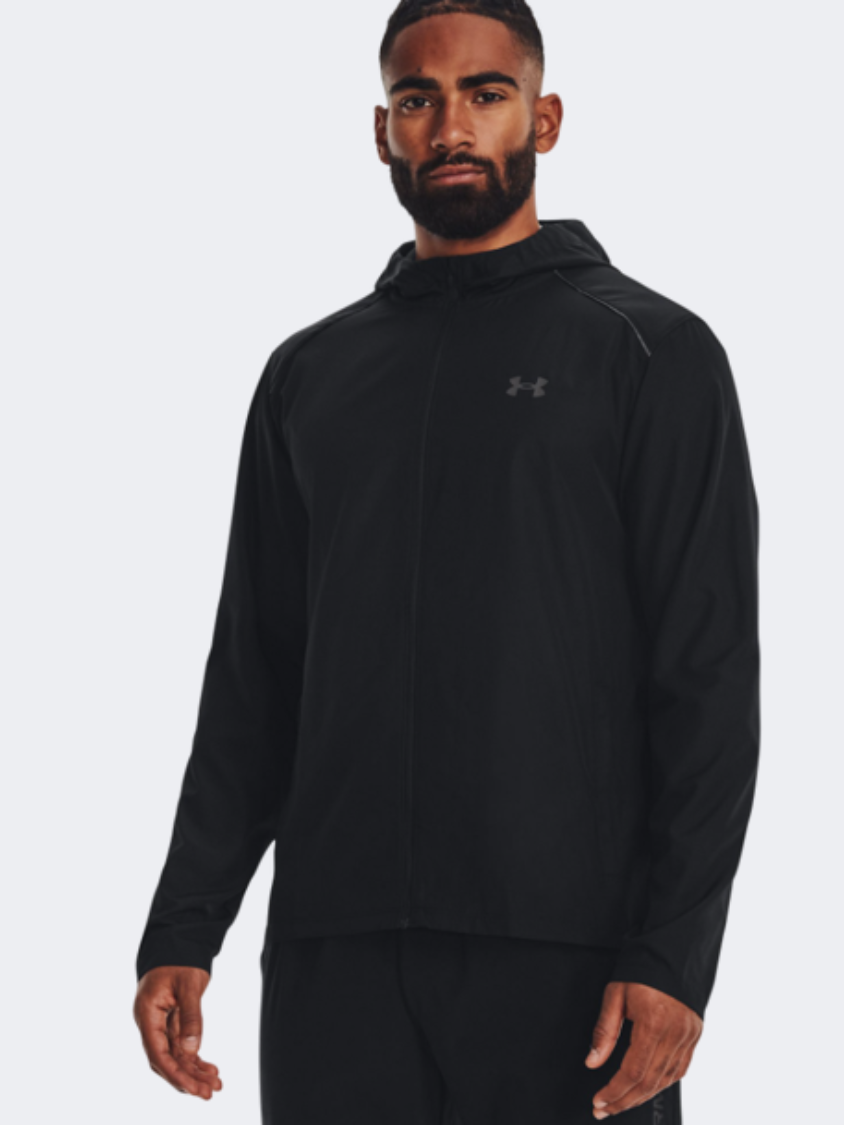 Under Armour Storm Run Men Running Jacket Black/Jet Grey