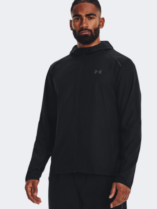 Under Armour Storm Run Men Running Jacket Black/Jet Grey