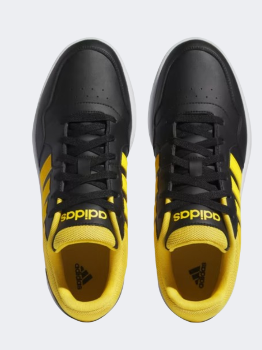 Adidas Hoops 3 Men Sportswear Shoes Black/Gold/White