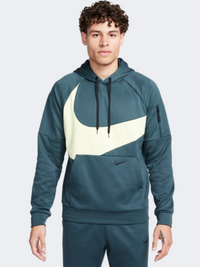 هودي تدريب رجالي Nike Therma Fit باللون الغابة/مضيء