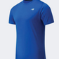 New Balance Core Run Men Performance T-Shirt Blue