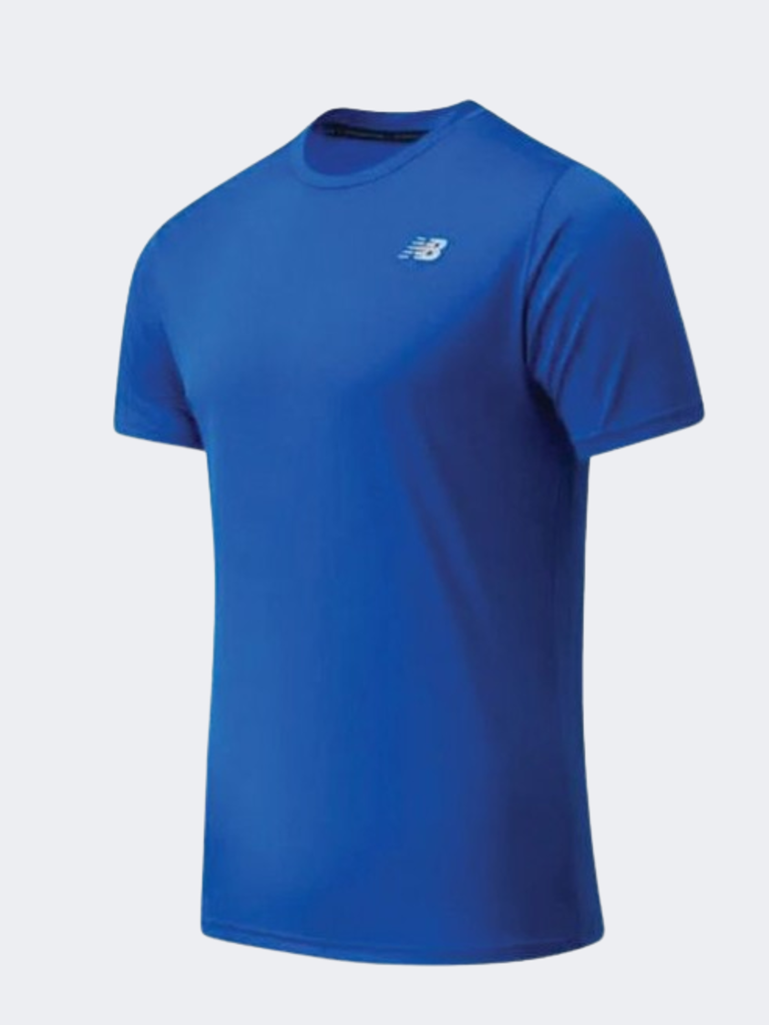 New Balance Core Run Men Performance T-Shirt Blue