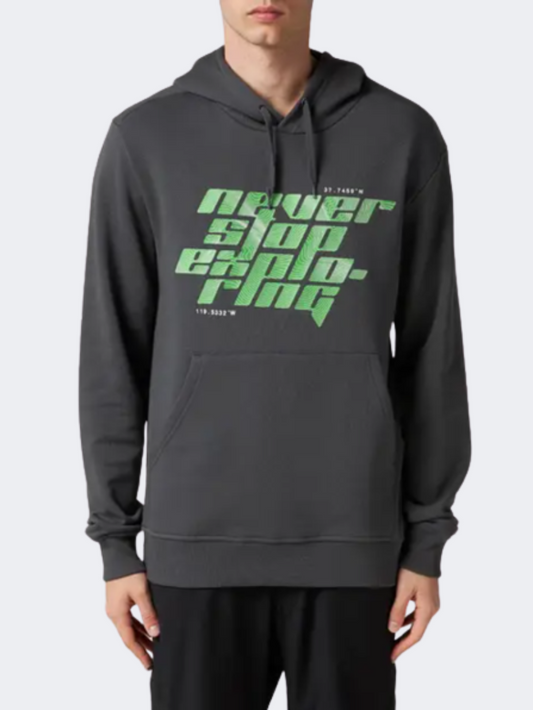 The North Face Graphic Unisex Lifestyle Hoody Asphalt Grey