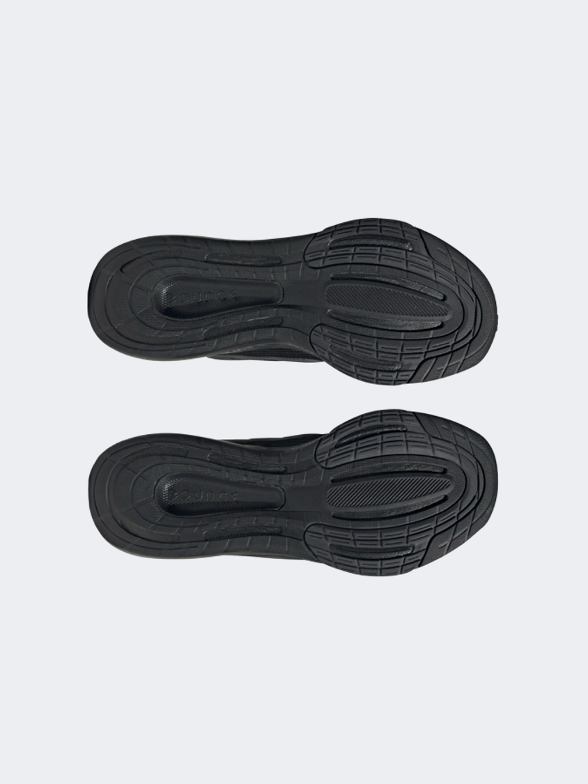 Adidas EQ23 Men Running Shoes Black/Black/Carbon