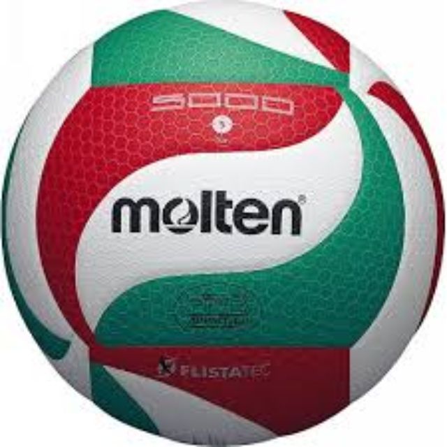 Molten Official Volley Ball Ng Hand Ball White/Red/Green V5M5000