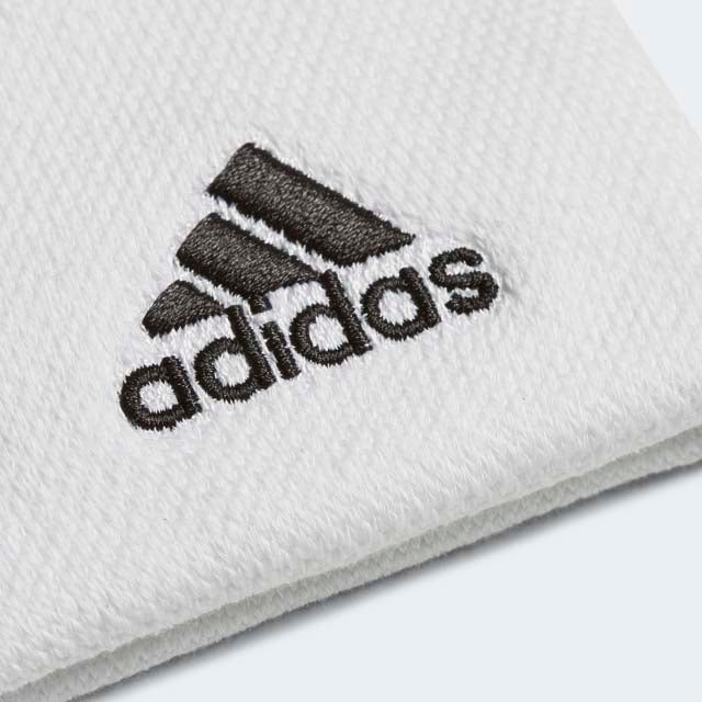 Adidas Tennis Wrist Small Unisex Tennis Band White/Black