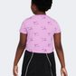 Nike Air Crop Girls Lifestyle T-Shirt Rush Fuchsia
