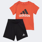 Adidas Essentials Baby Boys Sportswear Set Bright Red/Black