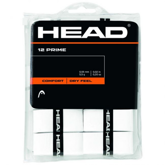 Head 12 Prime Ng Tennis Grip White