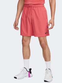 شورت تدريب رجالي Nike Dri Fit Form بطول 7 إنش باللون الطيني/أسود