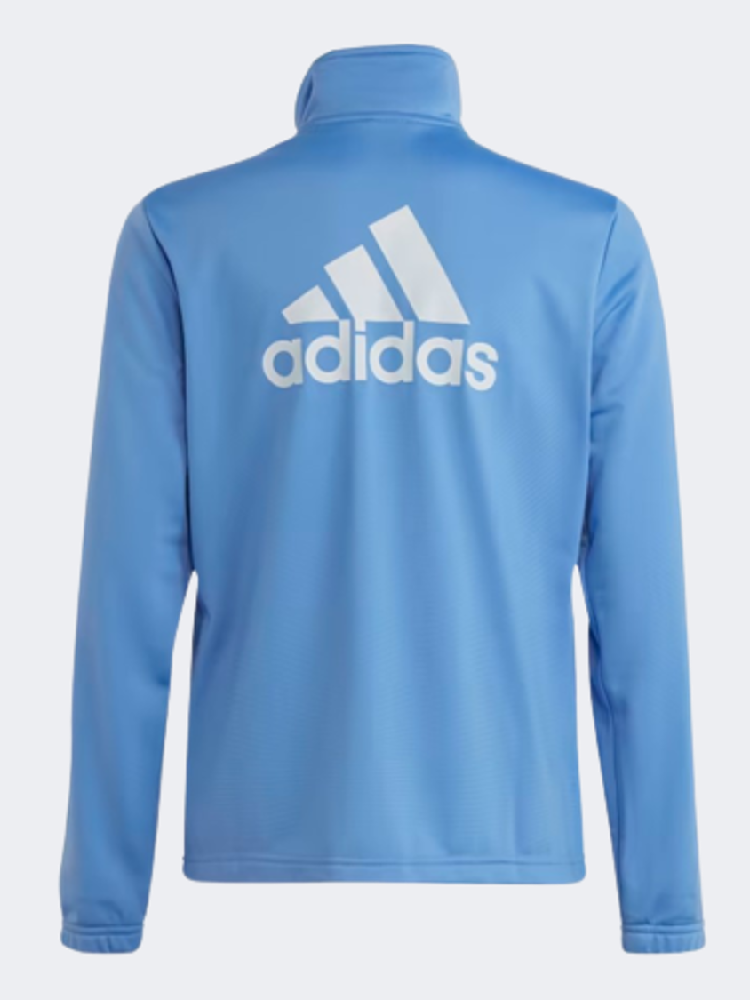 Adidas Essentials Big Logo Gs-Girls Sportswear Suit Blue Fusion/White