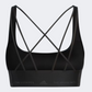 Adidas Coreflow Women Training Bra Black/Carbon