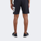 MS21073-BKH-Heathertech Knit Short Black Heather