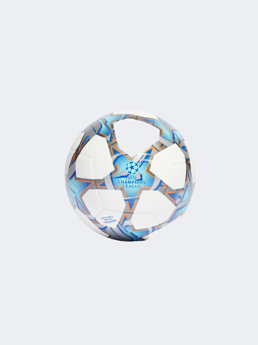 Adidas Ucl Unisex Football Ball White/Silver/Cyan