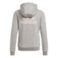 Adidas Essentials Gs-Girls Lifestyle Hoody Grey/Clear Pink