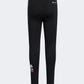 Adidas Badge Of Sport Logo Girls Sportswear Tight Black