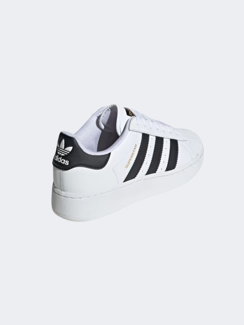 Adidas Superstar Xlg Unisex Original Shoes White Black Gold Mike Sport Iraq