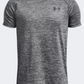 Under Armour Tech 2.0 Boys Training T-Shirt Pitch Grey/Black