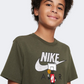 Nike Sportswear Boys Lifestyle T-Shirt Cargo Khaki