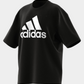 Adidas Essential Big Logo Women Sportswear T-Shirt Black/White