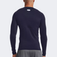 Under Armour Heatgear Men Training Long Sleeve Midnight Navy/White