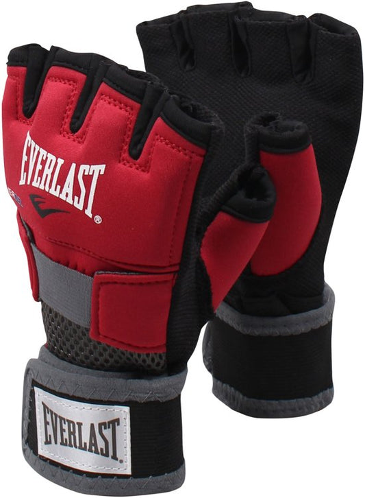 Everlast Accessories Evh4355Ds Ever-Gel Glove Wraps RED/GREY/Black