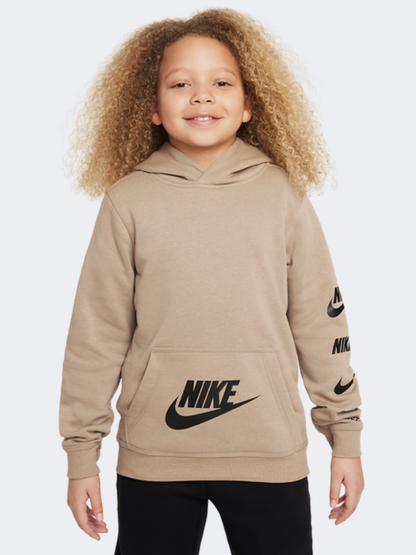 Nike  Boys Lifestyle Hoody Khaki