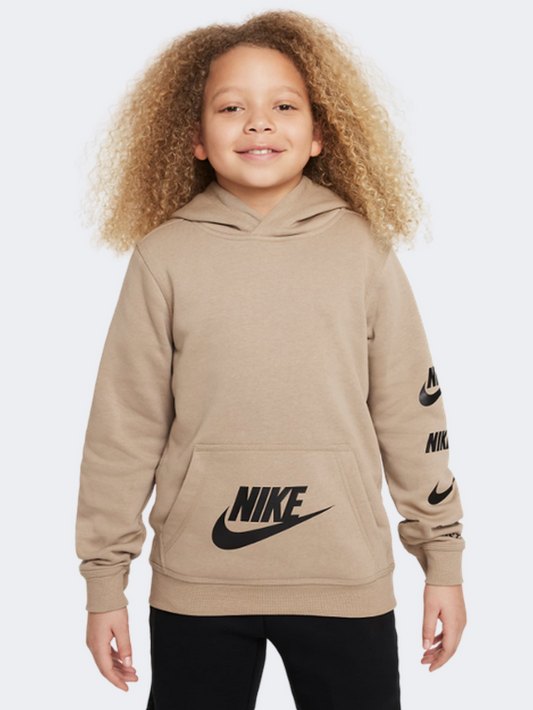 Nike  Boys Lifestyle Hoody Khaki