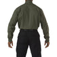 5-11 Stryke Men Tactical Shirt Green